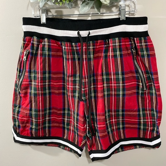 MNML Plaid Basketball Shorts XL - Picture 1 of 13